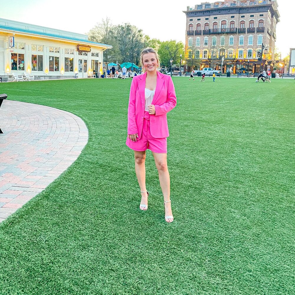 Pink Blazer